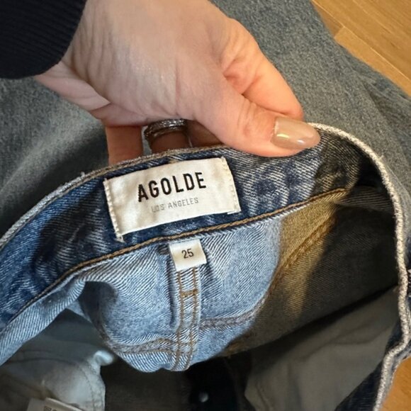 Agolde AGOLDE 90’s Pinch Waist High Rise Straight Leg Jeans – Size 25 - Picture 3 of 6